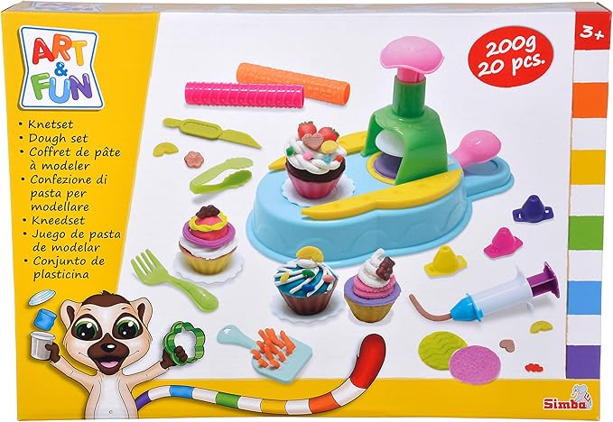 Buy Simba Art And Fun Cupcake Dough Set | Yallatoys.com