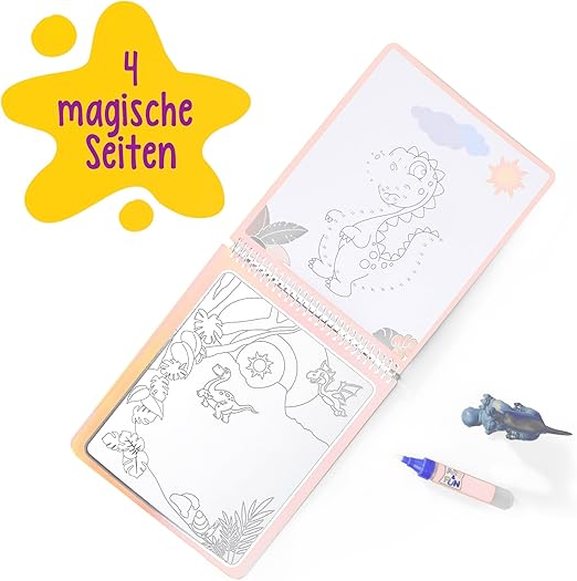 Buy Art and Fun Pen Colouring Book Dino | Yallatoys.com