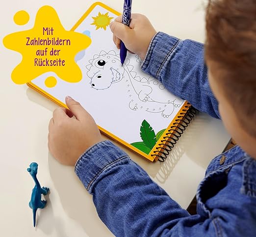 Buy Art and Fun Pen Colouring Book Dino | Yallatoys.com
