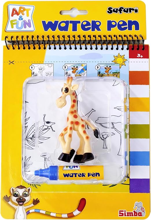 Buy Art & Fun Water Pen Safari Coloring Book | Yallatoys.com