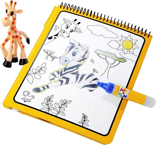 Buy Art & Fun Water Pen Safari Coloring Book | Yallatoys.com