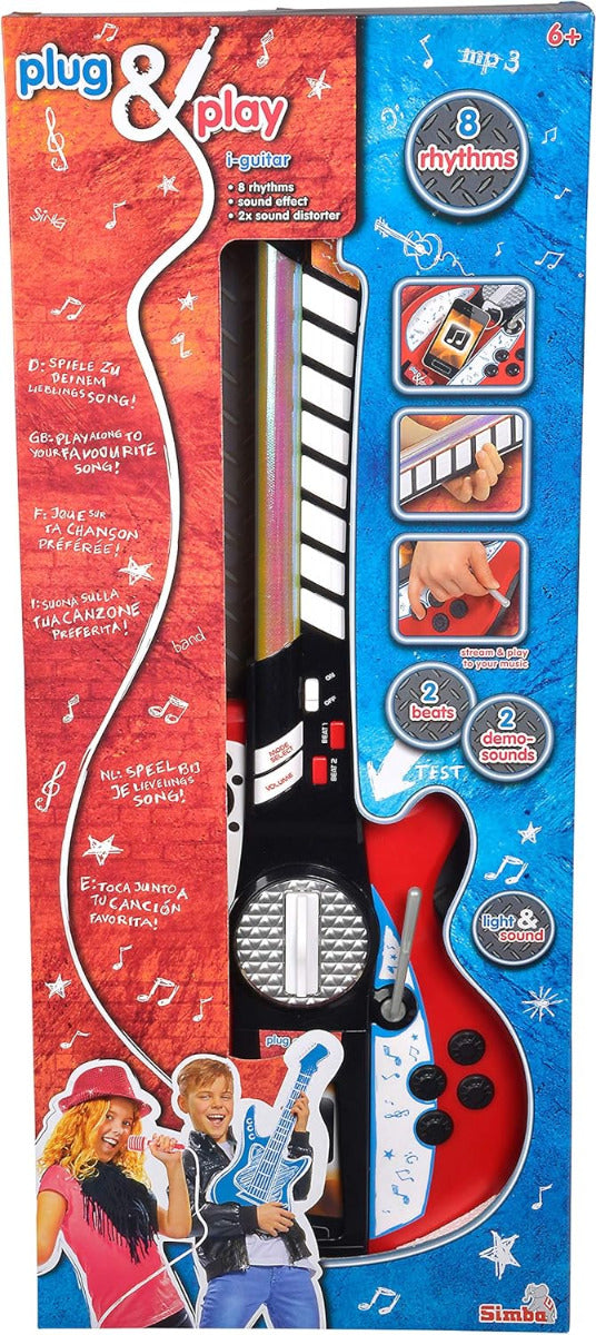 Buy Simba Plug and Play Light Guitar | Yallatoys.com
