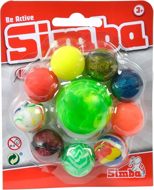 Buy Simba Bouncing Balls Set 10 Pcs (Sold Separately Subject To Availability) | Yallatoys.com