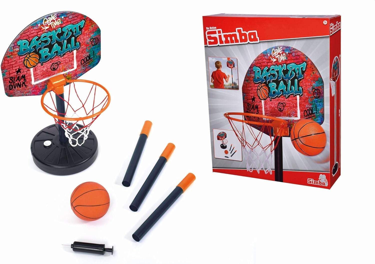Buy Simba Kids Basketball Hoop & Stand  | Yallatoys.com