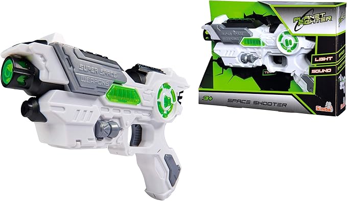 Buy Simba Planet Fighter Space Shooter Laser Gun 23 cm | Yallatoys.com