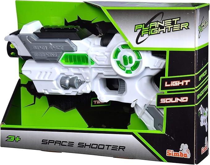 Buy Simba Planet Fighter Space Shooter Laser Gun 23 cm | Yallatoys.com