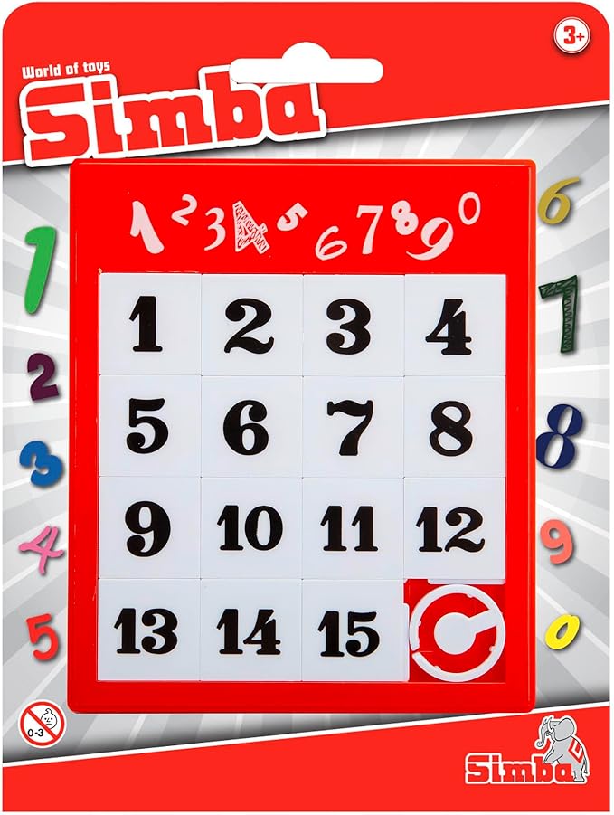 Buy Simba Sliding Puzzle Numbers | Yallatoys.com
