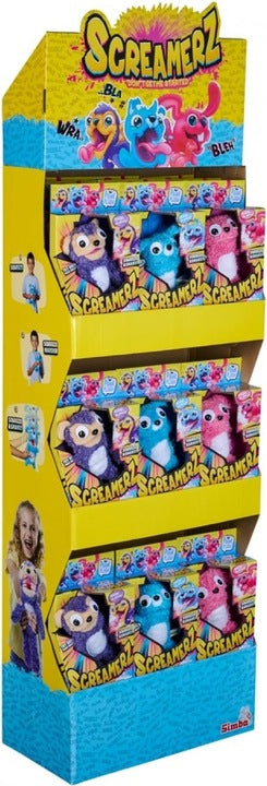 Buy Screamerz Plush Toy Floor Display (Sold Separately Subject To Availability) | Yallatoys.com