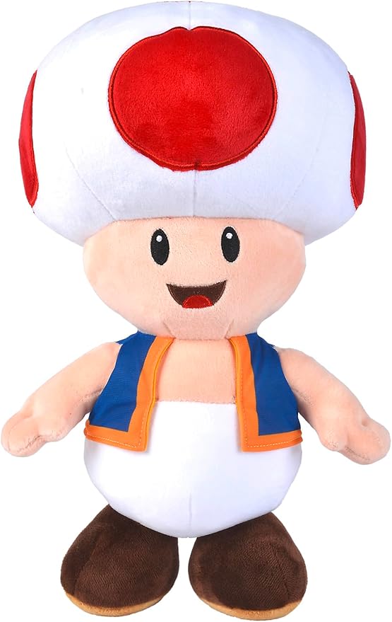Buy Simba Super Mario Jumbo Plush Toy Toad | Yallatoys.com