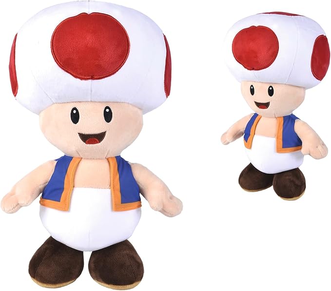 Buy Simba Super Mario Jumbo Plush Toy Toad | Yallatoys.com