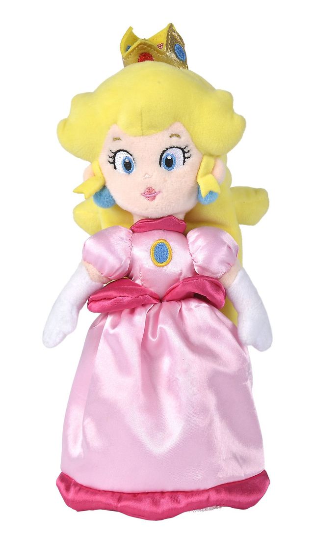 Buy Simba Super Mario Princess Peach Soft Doll 27 cm | Yallatoys.com