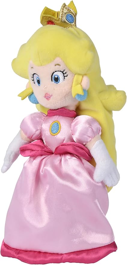 Buy Simba Super Mario Princess Peach Soft Doll 27 cm | Yallatoys.com