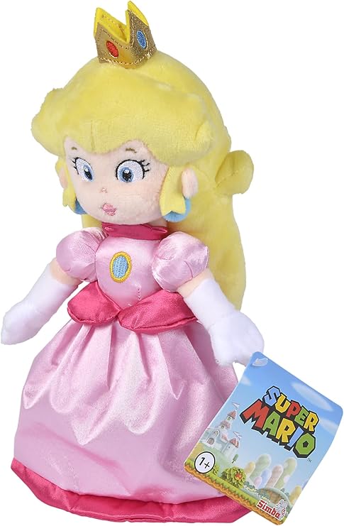 Buy Simba Super Mario Princess Peach Soft Doll 27 cm | Yallatoys.com