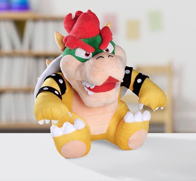 Buy Simba Super Mario Bowser 27cm Plush Figure | Yallatoys.com