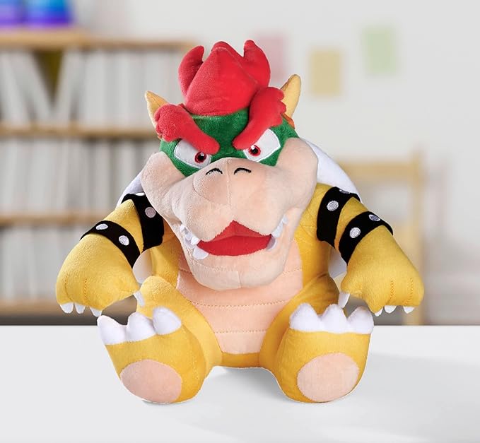 Buy Simba Super Mario Bowser 27cm Plush Figure | Yallatoys.com