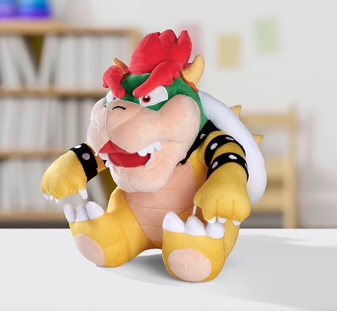 Buy Simba Super Mario Bowser 27cm Plush Figure | Yallatoys.com