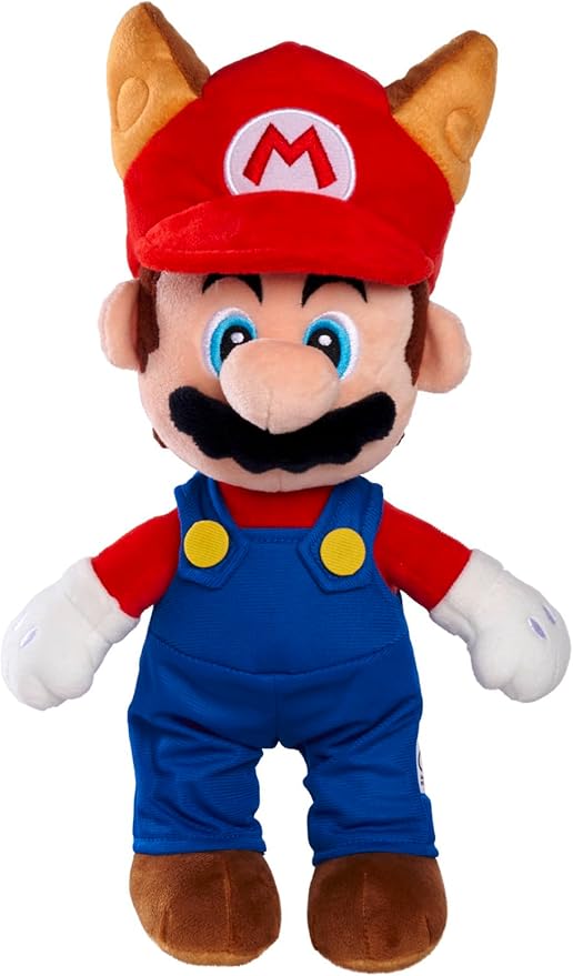 Buy Simba Super Mario Plush Toy Racoon Mario 30 cm | Yallatoys.com