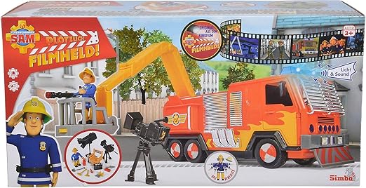 Buy Simba Toys Fireman Sam Hollywood Jupiter Vehicle With 1 Figurine | Yallatoys.com
