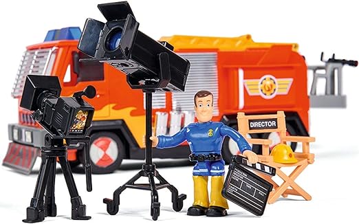 Buy Simba Toys Fireman Sam Hollywood Jupiter Vehicle With 1 Figurine | Yallatoys.com