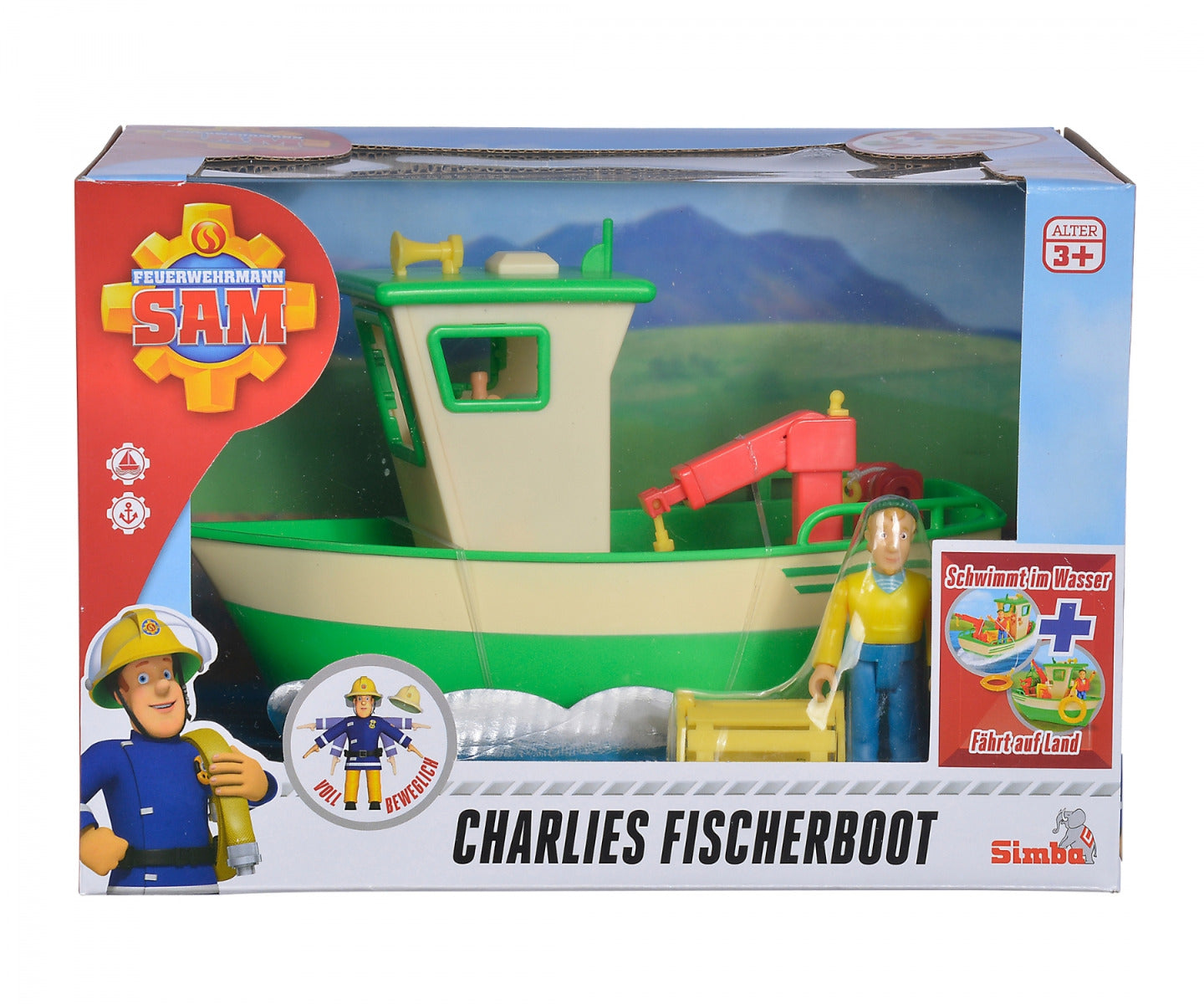 Buy Simba Toys Sam Charlies Fishing Boat and Figurine | Yallatoys.com