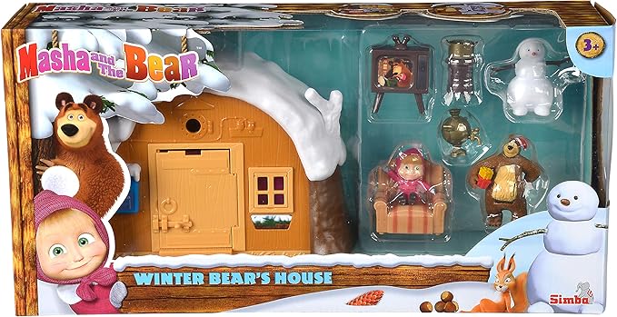 Buy Masha and The Bear Winter Bears House Playset | Yallatoys.com