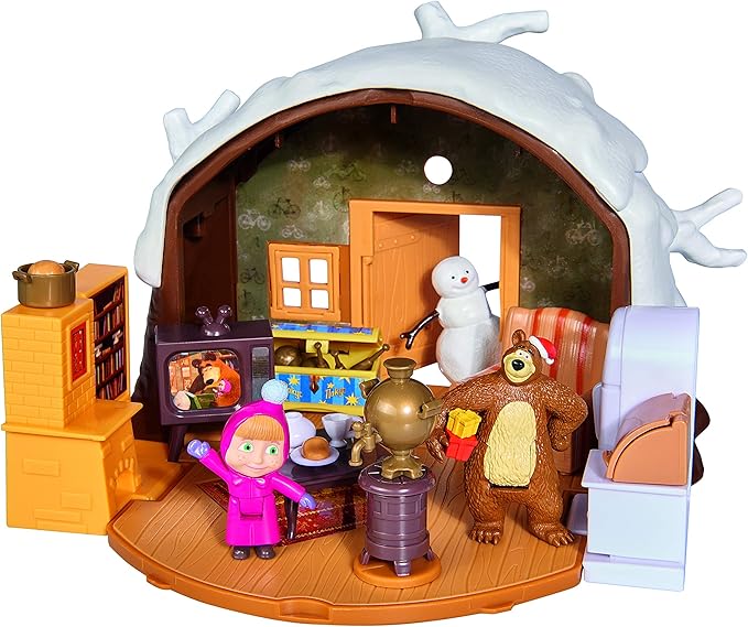 Buy Masha and The Bear Winter Bears House Playset | Yallatoys.com