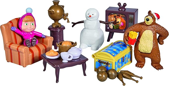 Buy Masha and The Bear Winter Bears House Playset | Yallatoys.com