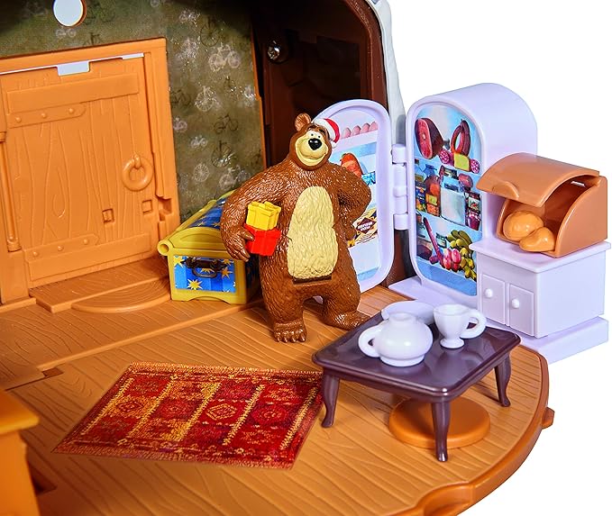 Buy Masha and The Bear Winter Bears House Playset | Yallatoys.com