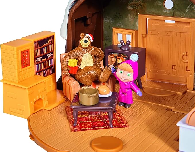 Buy Masha and The Bear Winter Bears House Playset | Yallatoys.com