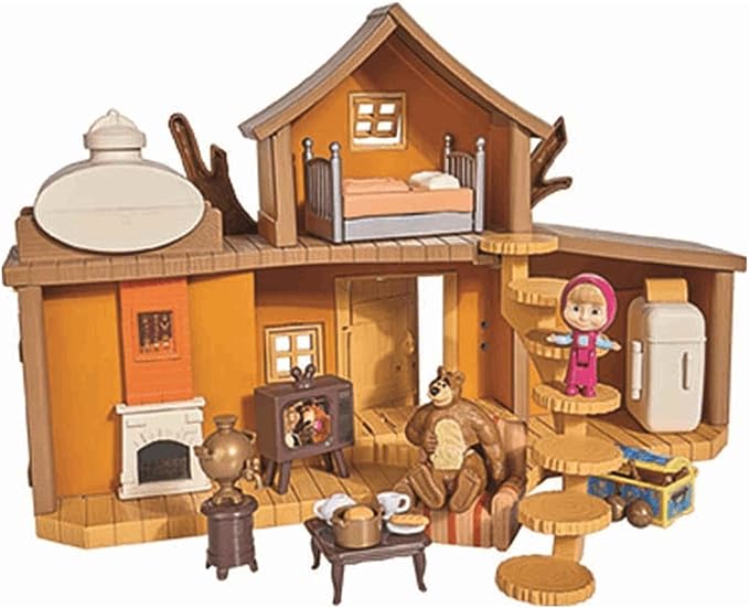 Buy Masha And The Bear Play Set Large Bear House | Yallatoys.com