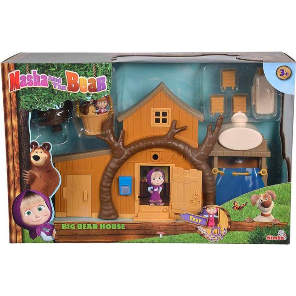 Buy Masha And The Bear Play Set Large Bear House | Yallatoys.com