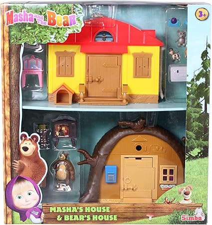 Buy Masha And The Bear Playsets With Masha and Michka  | Yallatoys.com