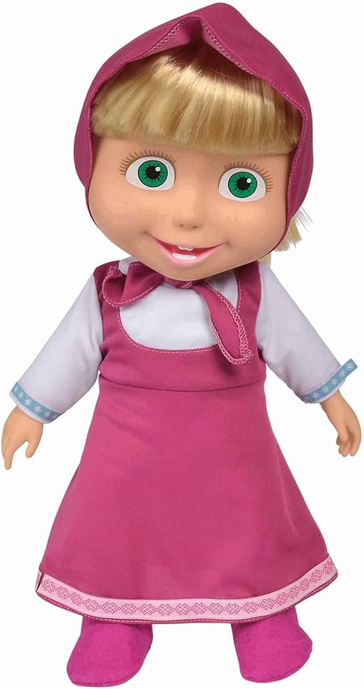 Buy Masha & The Bear Soft Bodied Doll 40cm | Yallatoys.com