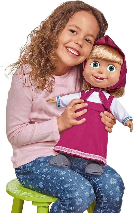Buy Masha & The Bear Soft Bodied Doll 40cm | Yallatoys.com