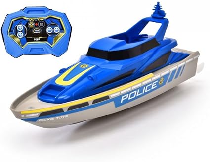 Buy Dickie Toys Remote Control Police Boat | Yallatoys.com