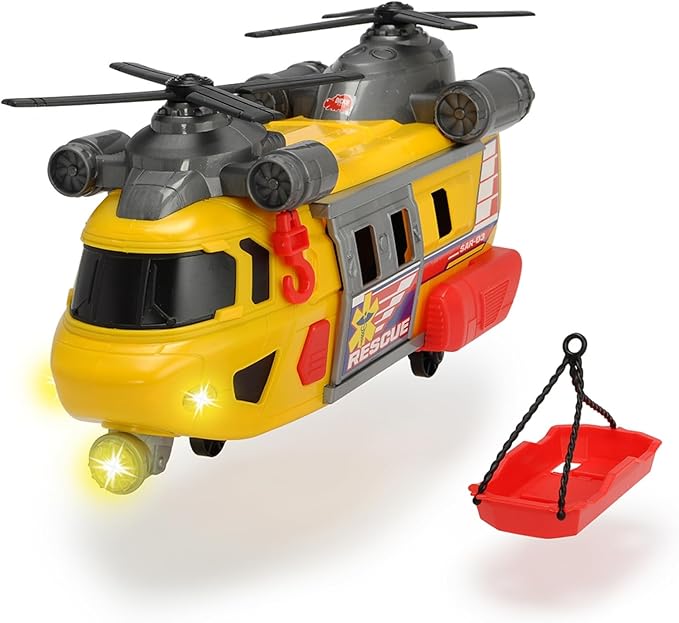 Buy Dickie Toys Rescue Helicopter Yellow | Yallatoys.com