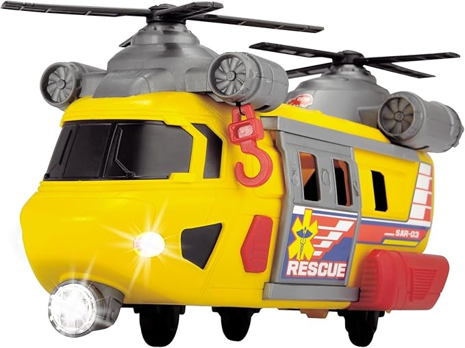 Buy Dickie Toys Rescue Helicopter Yellow | Yallatoys.com