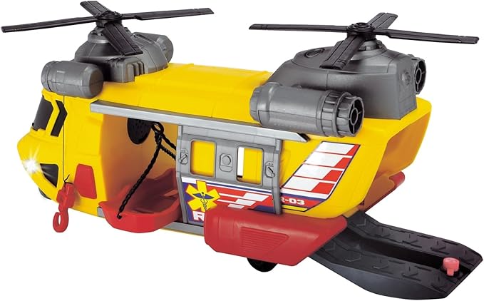 Buy Dickie Toys Rescue Helicopter Yellow | Yallatoys.com