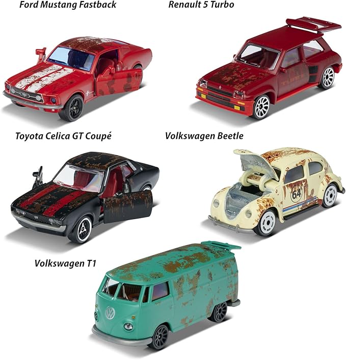 Buy Majorette Vintage 5pcs Gift Pack Rusty Vehicle | Yallatoys.com