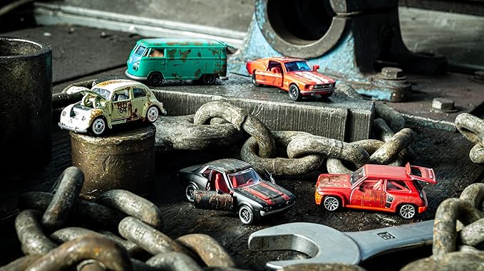 Buy Majorette Vintage 5pcs Gift Pack Rusty Vehicle | Yallatoys.com