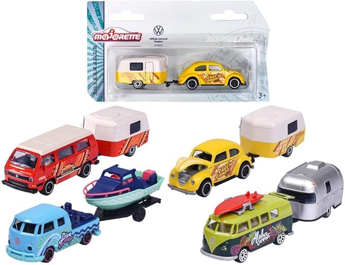Buy Majorette Vw The Originals Trailer Vehicle (Sold Separately Subject To Availability) | Yallatoys.com