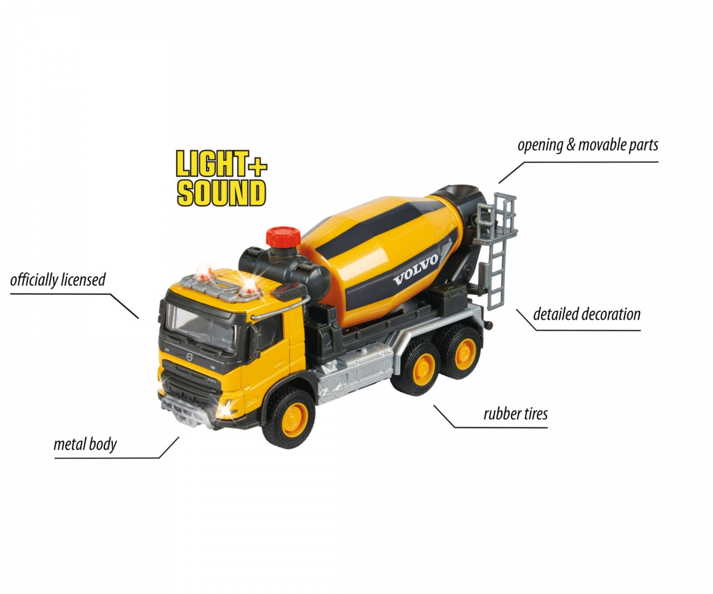 Buy Majorette Grand Series Volvo FMX Router Truck | Yallatoys.com