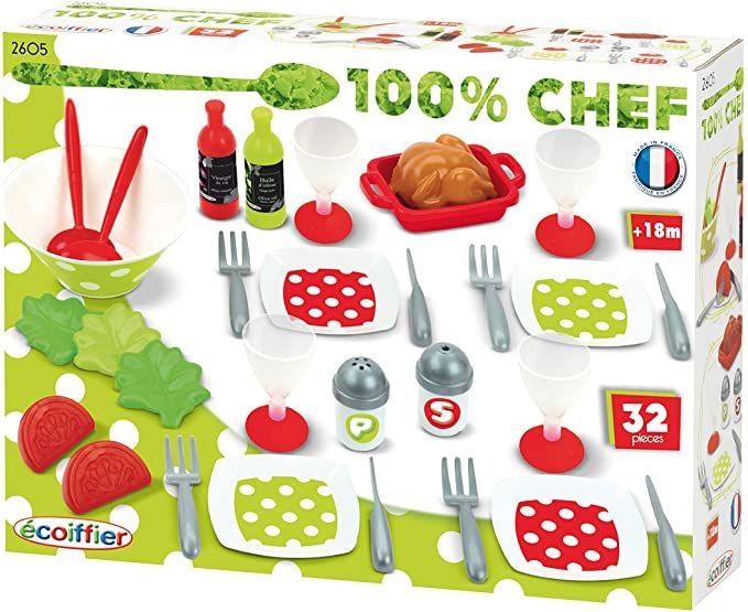 Buy Ecoiffier Freshness Menu Set 32pcs | Yallatoys.com
