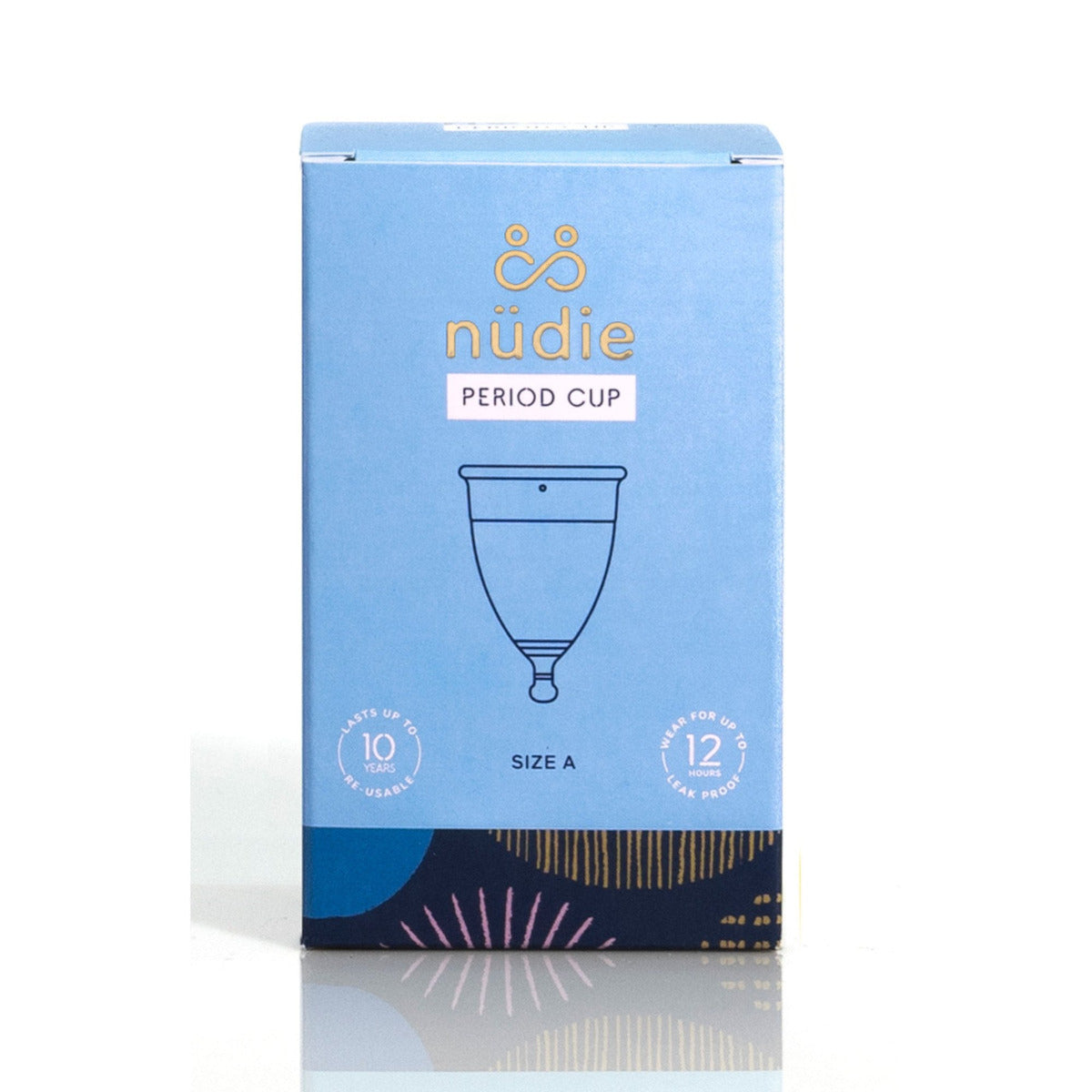 &Sisters The Nudie Period Cup Size A 24ml capacity 18-30 yrs old not given birth vaginally &Sisters Yallatoys