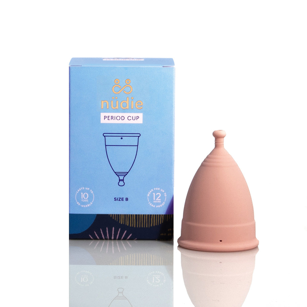 &Sisters The Nudie Period Cup Size B 32ml capacity +30 yrs old given birth vaginally &Sisters Yallatoys