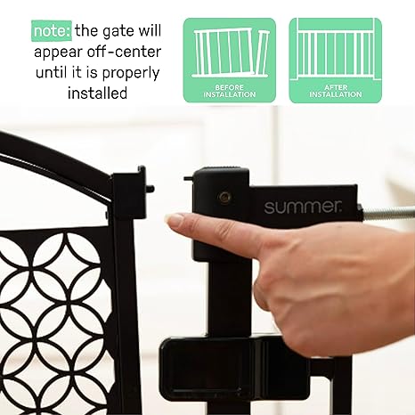 Summer Infant The Thruway 53" Wide Baby Safety Gates for 6 - 24 Months - White Summer Infant Yallatoys