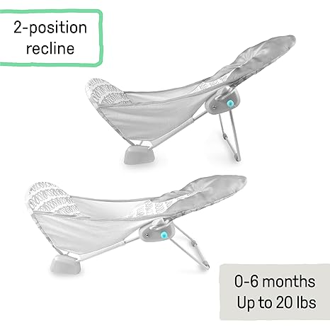 Summer Infant Foldaway 2 Position Baby Bather Grey Summer Infant Yallatoys