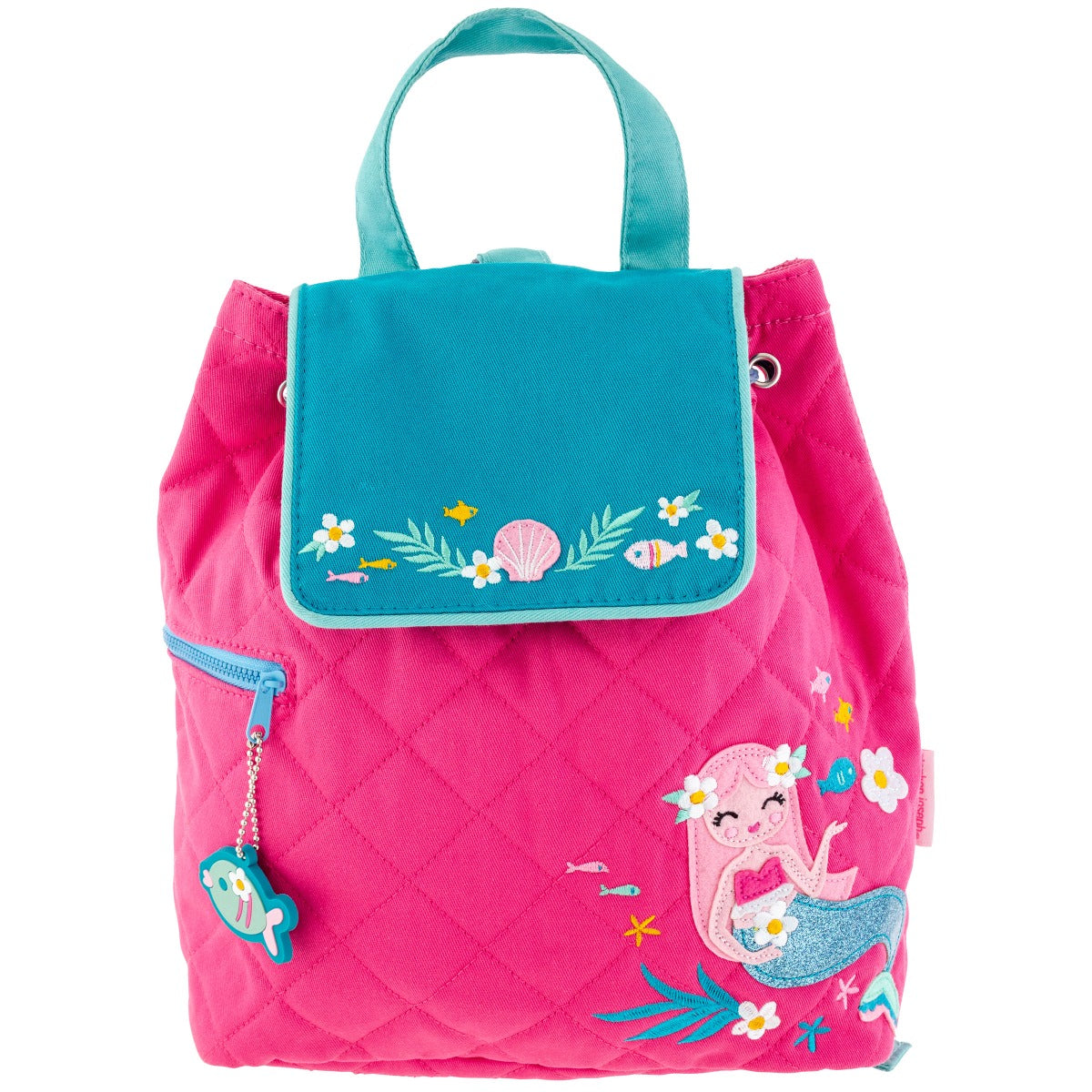 Buy Stephen Joseph Quilted Backpack Pink Mermaid | Yallatoys.com