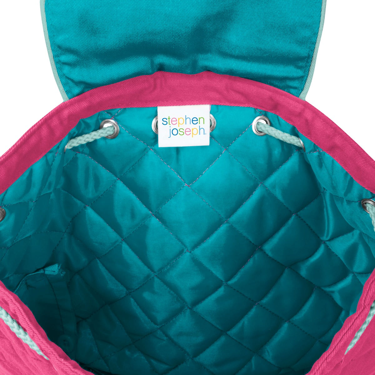 Buy Stephen Joseph Quilted Backpack Pink Mermaid | Yallatoys.com