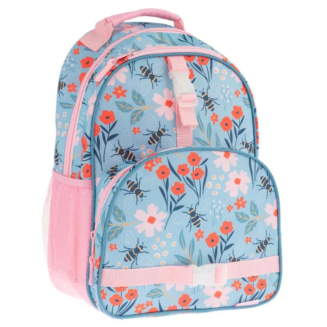 Buy Stephen Joseph All Over Print Backpack Bee | Yallatoys.com